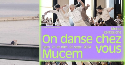 Mehdi Kerkouche fait danser le Mucem pour les Journées du Patrimoine