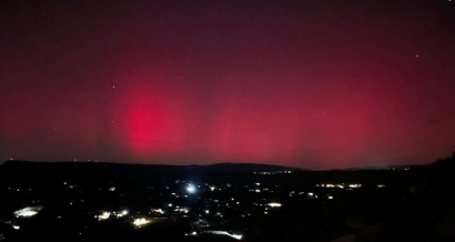 Des aurores boréales parfaitement visibles en Provence et dans le sud de la France cette nuit