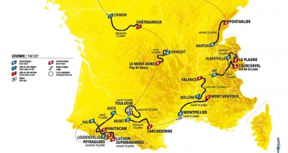 Après une année 2024 faste, le Tour de France 2025 zappe les Alpes du Sud