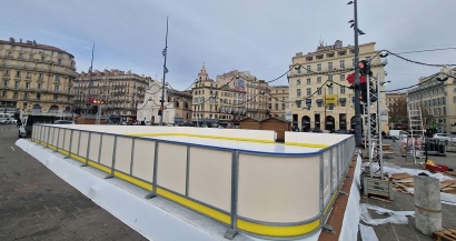 Une patinoire s'installe sur le Vieux Port dès ce weekend et c'est gratuit!