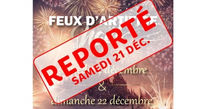 Carry le Rouet: le feu d'artifice de dimanche est avancé à ce samedi soir