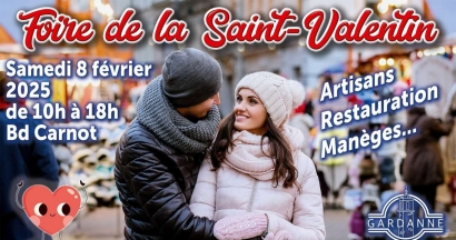 Une foire célèbre la Saint-Valentin à Gardanne