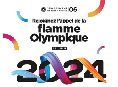 Le parcours et le programme des animations pour la Flamme olympique dans les Alpes Maritimes ce mardi