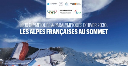 Les Jeux Olympiques d'hiver de 2030 officiellement attribués aux Alpes françaises