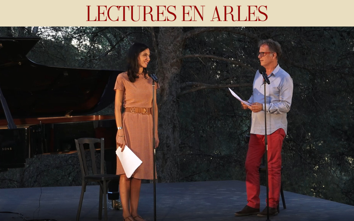 Charles Berling And Bérengère Warluzel 15 06 2022 Arles Frequence