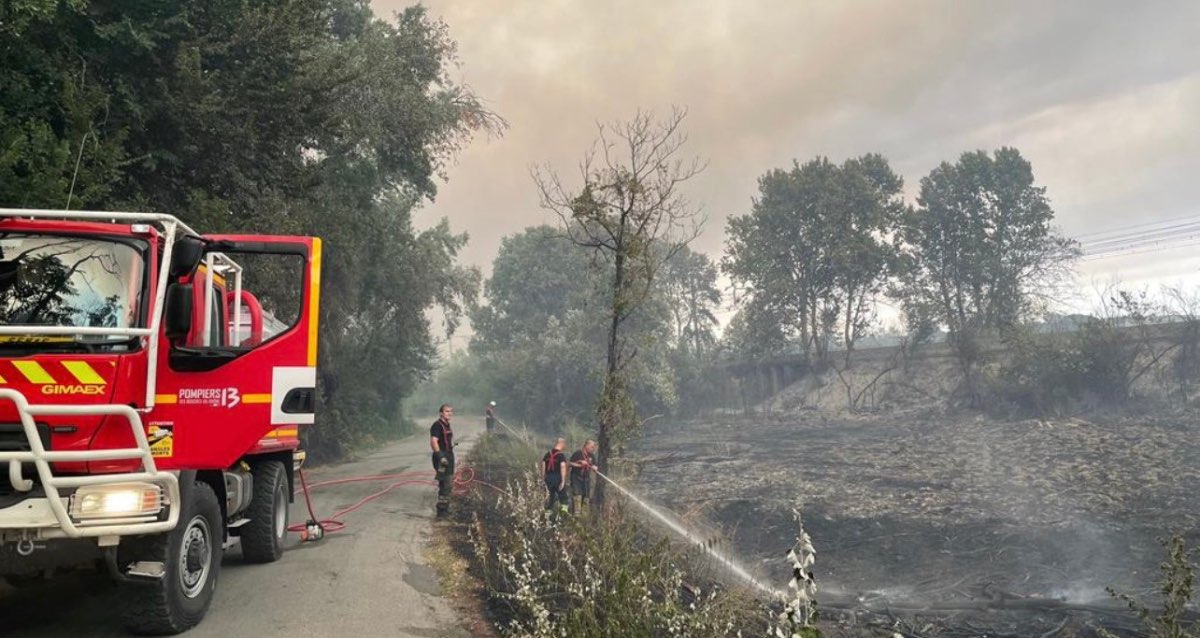 L'incendie du massif de la fixé ce vendredi matin