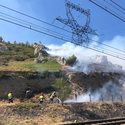 L'incendie du massif de la fixé ce vendredi matin